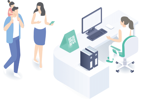 チェックインQRコードを設置